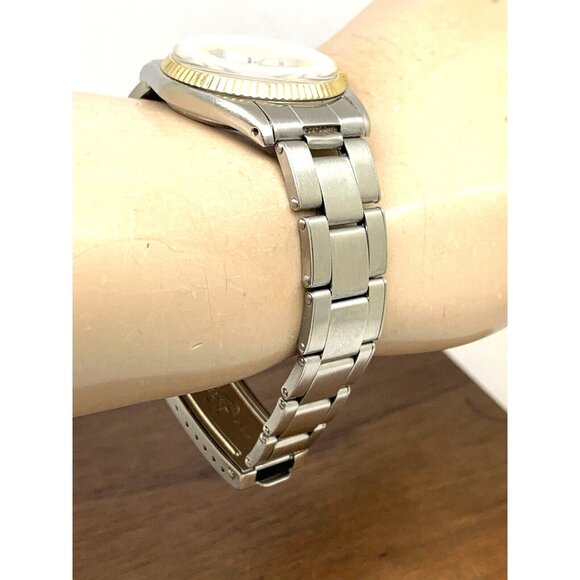 Rolex Speedking Oyster Perpetual 6430 Watch Swiss Wind Steel 14k Bezel 30mm - Picture 12 of 14